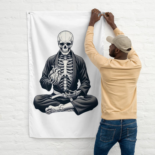 BJJ Memento Mori Flag